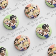 Pin Button Hetalia