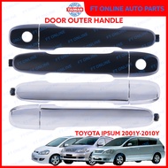 TOYOTA IPSUM 2001-2010 ACM20 ACM21 ACM26 DOOR HANDLE OUTER EXTERIOR WITH CAP/COVER 2002 2003 2004 20