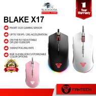 FANTECH X17 BLAKE Professional Wired Gaming Mouse Adjustable 10000 DPI 7 Button Macro Ergonomic Mous