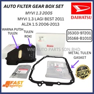 『WM』PERODUA MYVI 1.3 2005 /MYVI 1.3 LAGI BEST 2011 /ALZA 2006 AUTO FILTER GEAR BOX SET 35303-97201 3