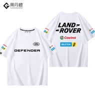 Men Women Same Style Summer Land Rover Fleet Dakar W2RC Rally Merchandise Racing Suit T-Shirt