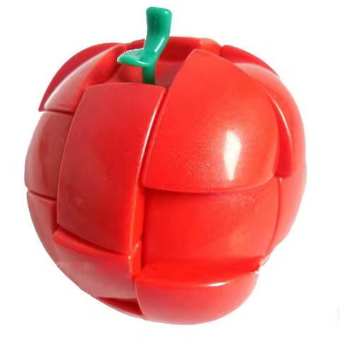 Fruit Apple Magic Cube Professional Speed Puzzle Twisty Antistress Educational Toys Packing Cubes Cu