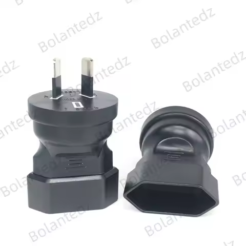 European Plug adapter Australia To European Outlet Socket IEC Type I Adapter For UPS PDU APC AU 2PIN