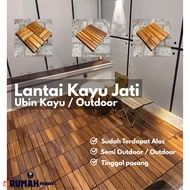 Decking Tile Teak Wood Floor/ Grey Decking Tile/ outdoor Wooden Floor Wooden Tile/