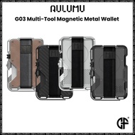 AULUMU G03 Multi-Tool Magnetic Metal Wallet
