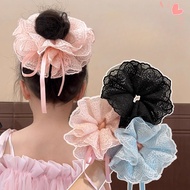 Streamer Scrunchy Hair Tie Children Bow Hair Tie