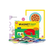 Korea Magpia x Ariati Magnetic Game Book-Fraction Cake