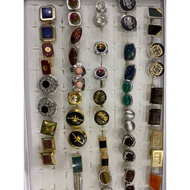 Japanese cufflinks selected P1 (h.ieu, sil.ver, stone...)