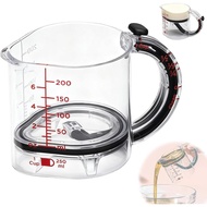 All in One - Up Cup Measuring Cup, 4 in 1 Adjustable Measuring Cup, 8.45 Oz Measuring Cups with Adju
