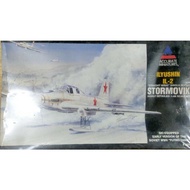 Vintage Ilyushin IL-2 Straight Wing Single Seater Stormovik Highly Detailed 1:48 Scale Model Kit