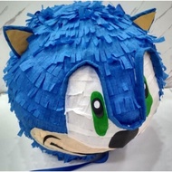 Sonic Pinata/Pinata Sonic Head/Pinata birthday CustomPinata