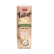 Ufc velvet oat milk drink unsweetened 1L