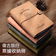 Store Manager Recommended⌛Bill Collection Book Airplane Ticket Bill Ticket Stub Loose-leaf Collectio