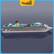 TinyTots Cruise Ship Paper Model Cruise Ship 3D Paper Model DIY Puzzle Manual Papercrafts Toy