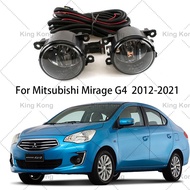 (1 set)Foglight Assembly For Mitsubishi Mirage G4  2012 2013 2014 2015 2016 2017 2018 2019 2020 2021