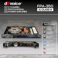 Power dbvoice FPA 350 Original Amplifier Dbvoice FPA-350 Class H 1U