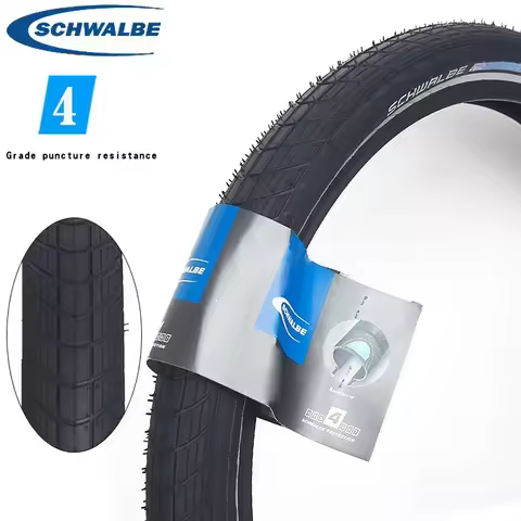 Schwalbe City Bike Tire 12 14 16 18 20 24 26 28 Inch Steel Tire 2.00 2.15 BIG APPLE Wheel Balanced B