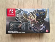 Nintendo Switch Monster Hunter Rise 芒亨特別版大電主機連game