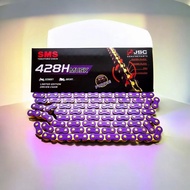 SMS PURPLE GOLD TOKOYOKO CHAIN 415-132L 428-132L LIMITED EDITION RANTAI (JSC) JAPAN SPROCKET CHAIN A