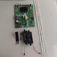SKYWORTH 43UB5500 43" TV MAIN BOARD, POWER BUTTON, TCON, SENSOR BUTTON, RIBBON CARD, BACKLIGHT AND S
