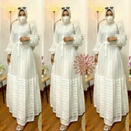 Baju Gamis Wanita Terbaru 2022 Viral Maxi Brukat Ozias Gamis Maxi Wanita MuslimFashion Remaja Cewek 