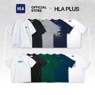HLA store hot selling loose casual pattern printed breathable pure cotton short sleeved T-shirt for 
