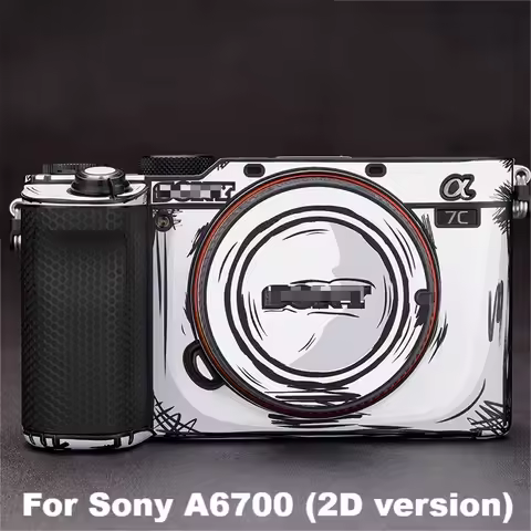Stylized Decal Skin For Sony A6700 Alpha 6700 Camera Sticker Vinyl Wrap Film Protector Coat ILCE-670