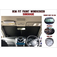OEM Custom-Fit Car Front Windshield Sunshade FOR~MAZDA 3 / CX-5 Customized Front Sunshade