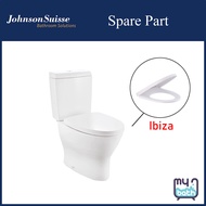 Johnson Suisse WBTS800121WW Replacement Ibiza Soft Closing Seat & Cover - White