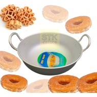 Aluminium Kuali Donut /Kuali India/Fry Pan 3A/Kuali Loyang 铝深锅