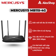 Mercusys MB115-4G / MB112-4G 4G Wifi Transmitter, 300M Bandwidth, With WAN, LAN Port