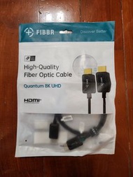 FIBBR 光纖 Quantum 4K 8K UHD 2.1 HDMI eARC 線 1m