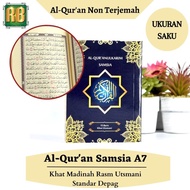 AlQuran Saku Tilawah Samsia A7 Soft Cover - Alquran Saku