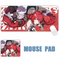Potdemiel | ZZZ Gaming Hoshimi Miyabi Ye Shunguang Mouse Pad Evelyn Ellen Zenless Zone Zero Keyboard