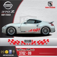 👍👍 NISSAN 370Z CAR BODY STICKER SET 370Z - 09