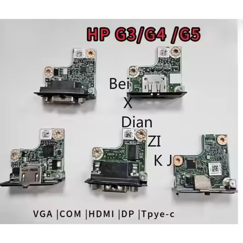 Original for HP 400 600 800 G3 G4 G5 TYPE-C VGA HDMI DP COM C Port Small Board Expansion Card