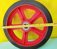Push Cart Wheel Size 12" ▪️ Gulong ng Push Cart ▪️  Kartilya ▪️ Rubber Wheel ▪️ Heavy Duty