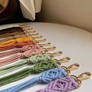 【 DIY KIT 】Daily編織鑰匙圈吊飾 材料包 多色 初學者體驗