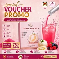 WHITE TOMATO DRWA 1 BOX 10 SACHET PREMIUM BRIGHTENING DRINK FIVE DOCTOR REENZA 7LUME TOUJOURS OXYNER