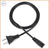 [LS] EU Power Cable 2pin IEC320 C7 US Power Extension Cord For Dell Laptop Charger Canon Epson Print