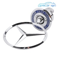 สำหรับ Mercedes Benz ตราฝากระโปรงหน้าสัญลักษณ์รูปดาวเครื่องประดับหน้ารถ W202 W203 W220 W211 W210