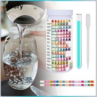 fixory Water Testing Kits Alkaline Testing Strips Universal for Drinking Water Pond