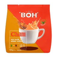 BOH Cham Teh Tarik + White Coffee Instant Mix (27g x 12)