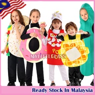 MYLITTLELASS Kids Funny Foodie Costume Set Coffee, Taco, Donut, Popcorn, Waffle & Pickle Dress-Up Ou