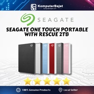 SEAGATE ONE TOUCH ULTRA-SMALL EXTERNAL HARD DRIVES HDD - 1TB / 2TB / 4TB / 5TB - (RED / BLUE / BLACK / GREY / SILVER)