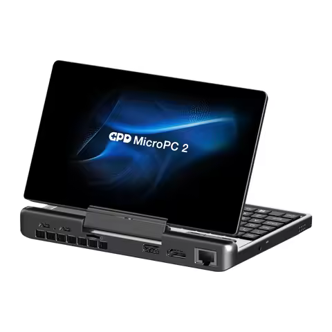 GPD Micro PC 2 Mini Laptop Intel Processor N250/N300 16GB/512GB Laptop M.2 DDR5 60Hz 1920x1080 Porta