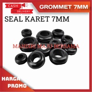 GROMMET 7 MM RUBBER SEAL GROMET OFFAKE BUCKET HYDROPONIC PE PVC HOSE