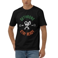Stay Ready Dethrone Conor Mcgregor Dublin Walk Out Fashion Clothing Round T Shirt