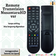 Remot / REMOTE TV RECEIVER transvision NUSANTARA HD