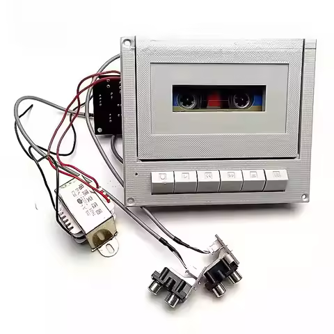 Stereo Cassette Recorder for TA7668 Magnetic Head Preamplifier DIY Kit Cartridge Recorder